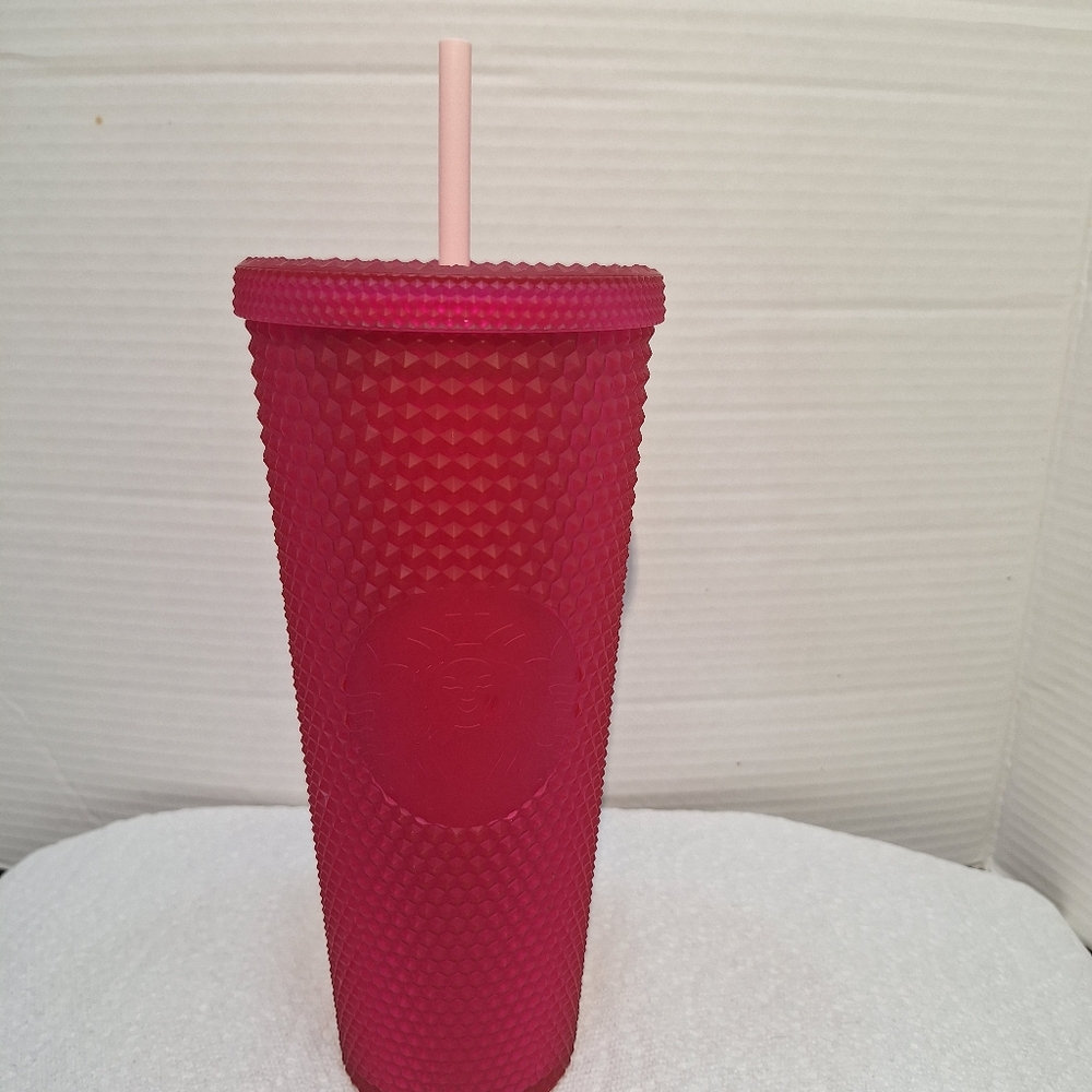 Starbucks Pink Studded Tumbler Cup- 24oz